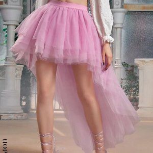 Small Shein High Low Tulle Skirt (BNWT MSRP $26)